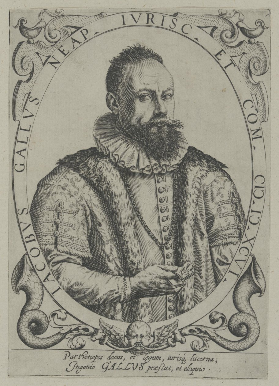 Jakob Petelin Gallus alkotó: Unknown