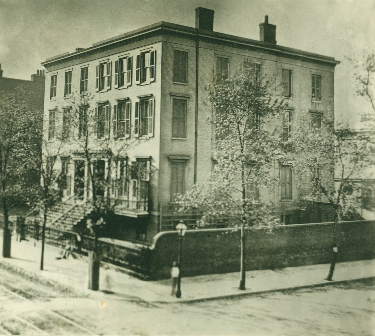 Julia Chouteau Maffitt Residence. A hatodik és az olajbogyó utca északnyugati sarka alkotó: Unknown