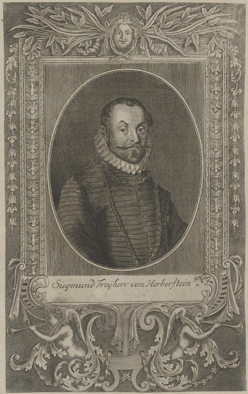 Portret Žige Herbersteina alkotó: Unknown