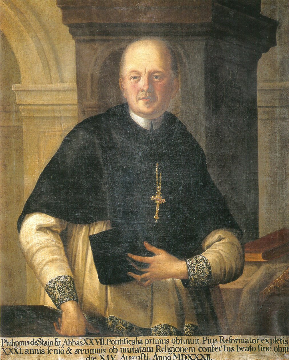 a 27. apát, Philipp von Stein alkotó: Unknown
