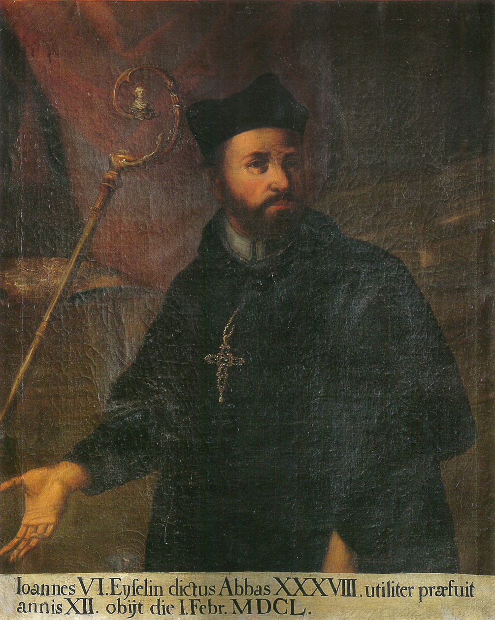 a 38. apát, Johannes Eisele alkotó: Unknown
