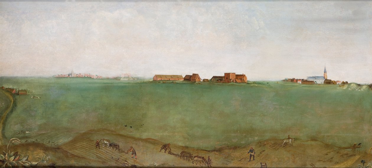 Mold Tonder és Tonder falvak Schleswig-Holsteinben, 1657 alkotó: Unbekannt Unbekannt