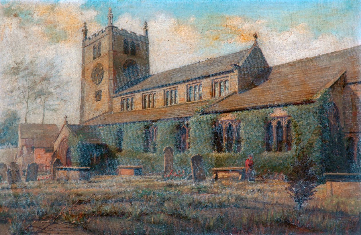 Plébániatemplom, Bingley, 1892 körül alkotó: Unknown