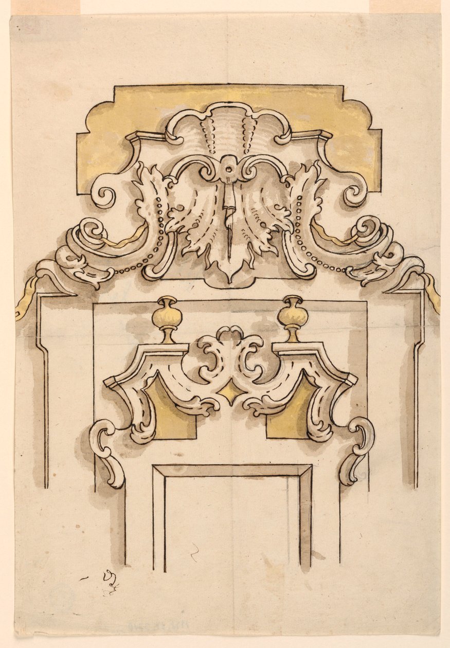 Rajz (Franciaország és Olaszország), 1725–50 alkotó: Unknown