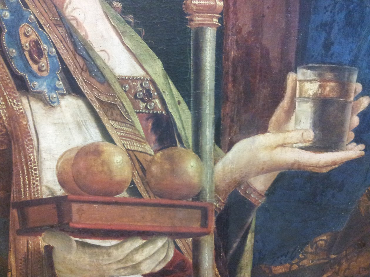 Részlet Antonello da Messina Pala di San Cassianóból (KHM, Bécs). alkotó: Unbekannt Unbekannt