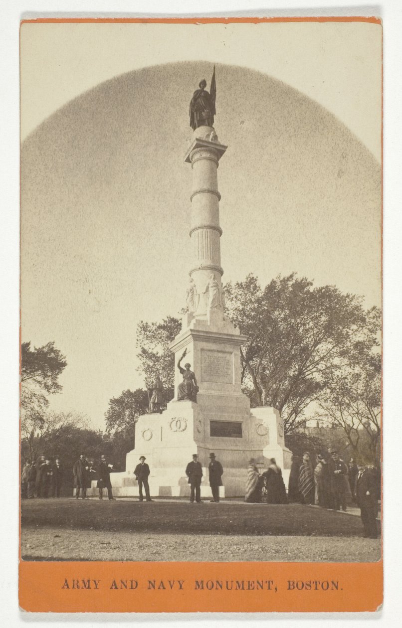 Hadsereg és haditengerészet emlékműve, Boston alkotó: Unknown
