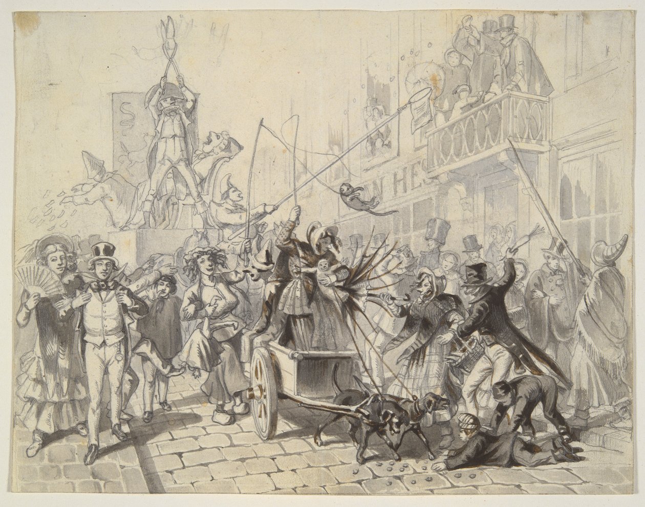 Karnevál Antwerpenben alkotó: Unknown