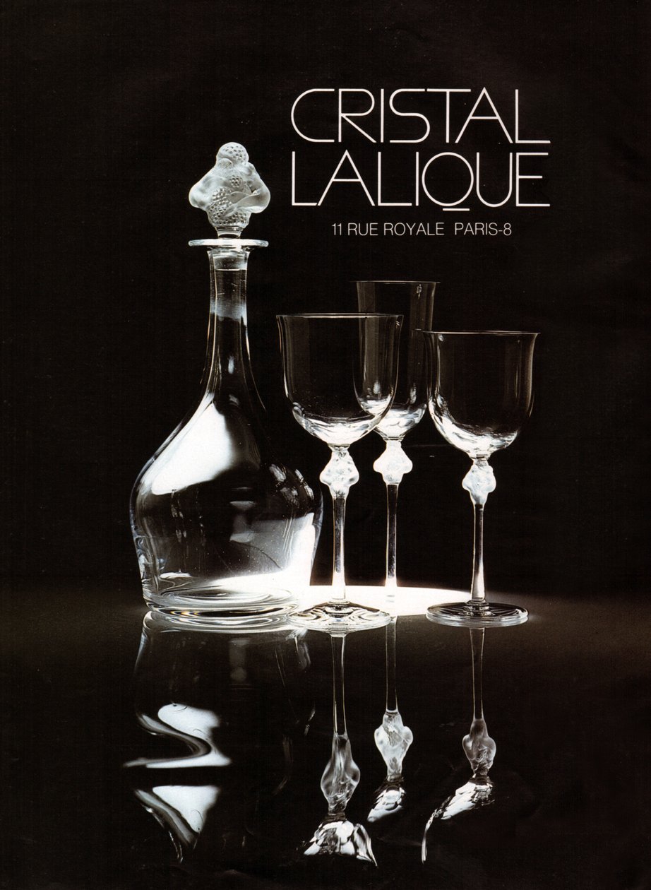 Cristal Lalique. Crystal, Lalique. alkotó: Unknown