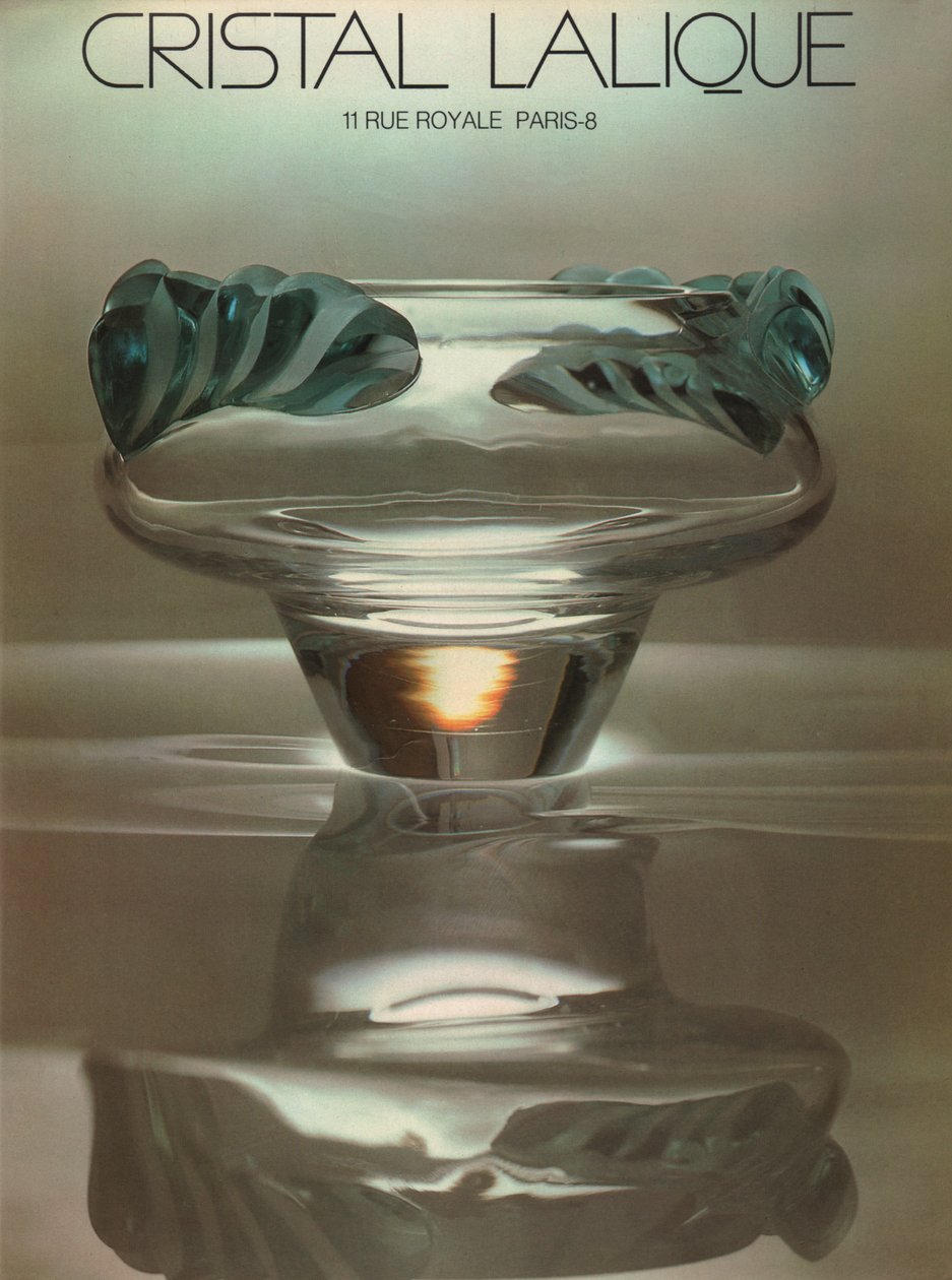Cristal Lalique. Crystal, Lalique. alkotó: Unknown