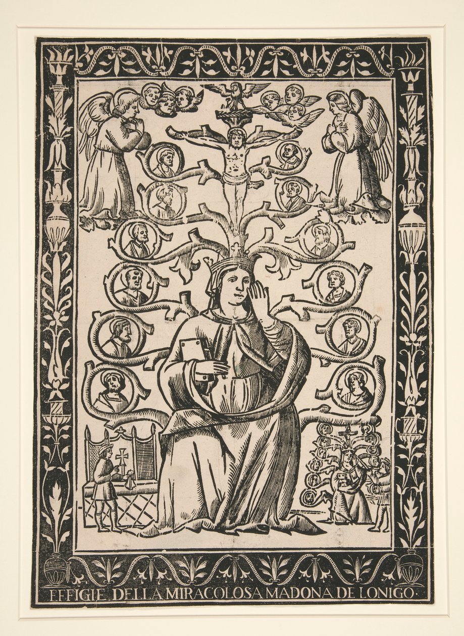 Lonigo csodás Madonna képmása alkotó: Unknown