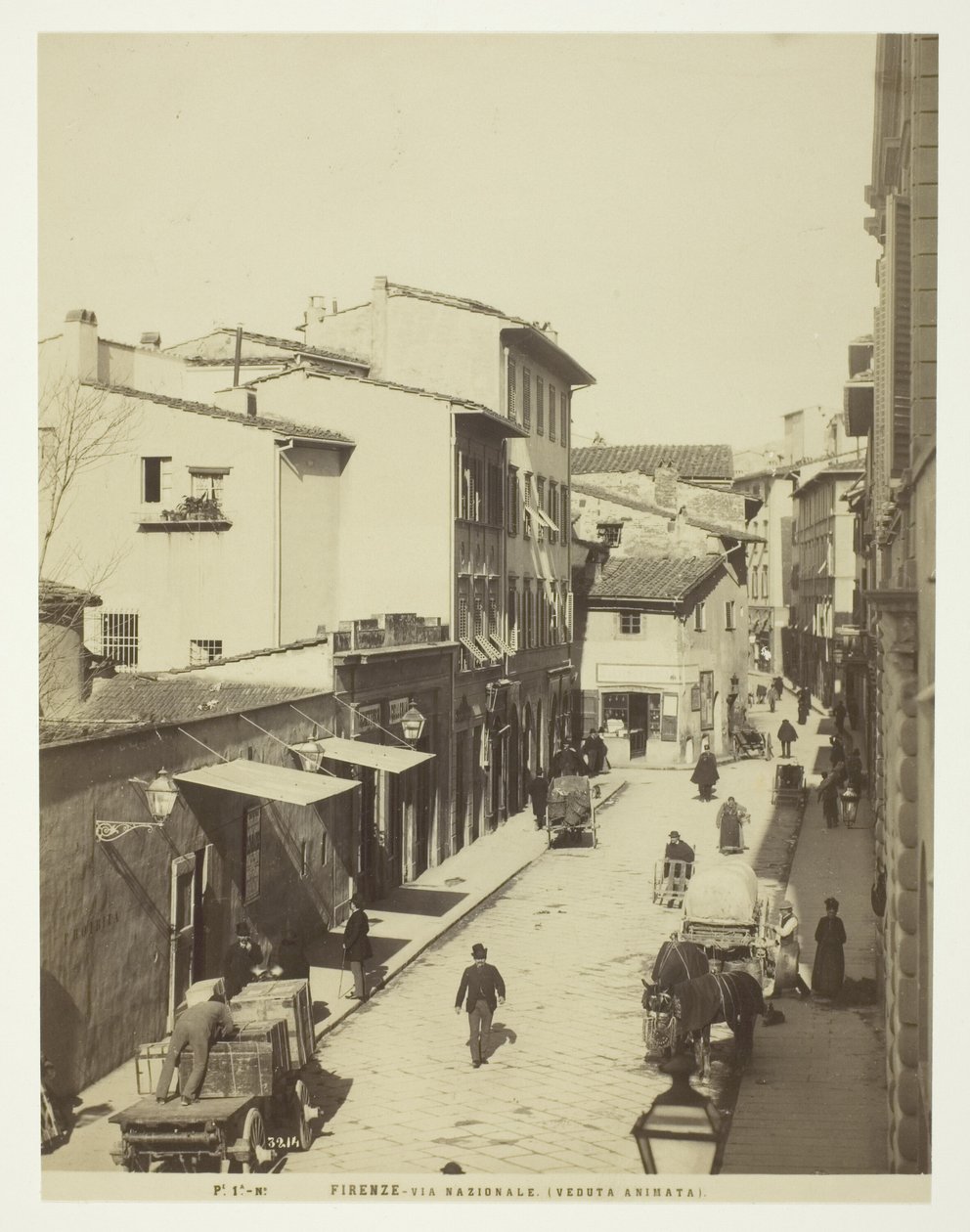 Firenze, via Nazionale alkotó: Unknown