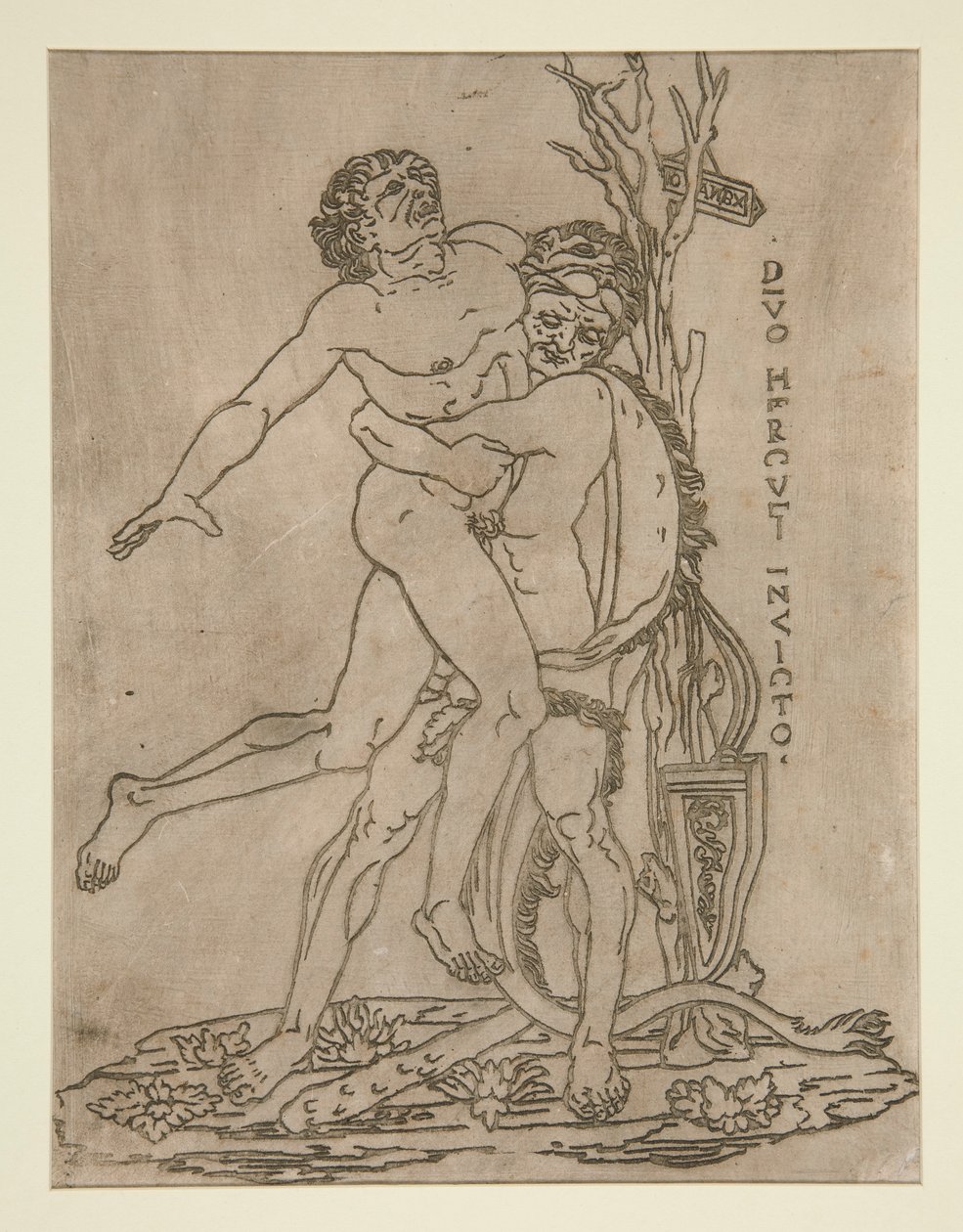 Herkules és Antaeus alkotó: Unknown