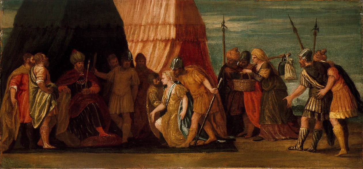 Juditot Holofernész kapta, XVI. század alkotó: Unknown