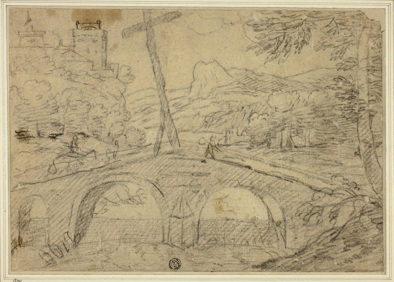 Landscape with Bridge (with Cross) over Gorge, with Mountains and Castle in Distance   1293854   hu       hungarian Successfully Translated  Original: Herdsman Crossing a River Translat: Herdsman Crossing a River 1221189 hu hungarian Successfully Translate alkotó: Unknown