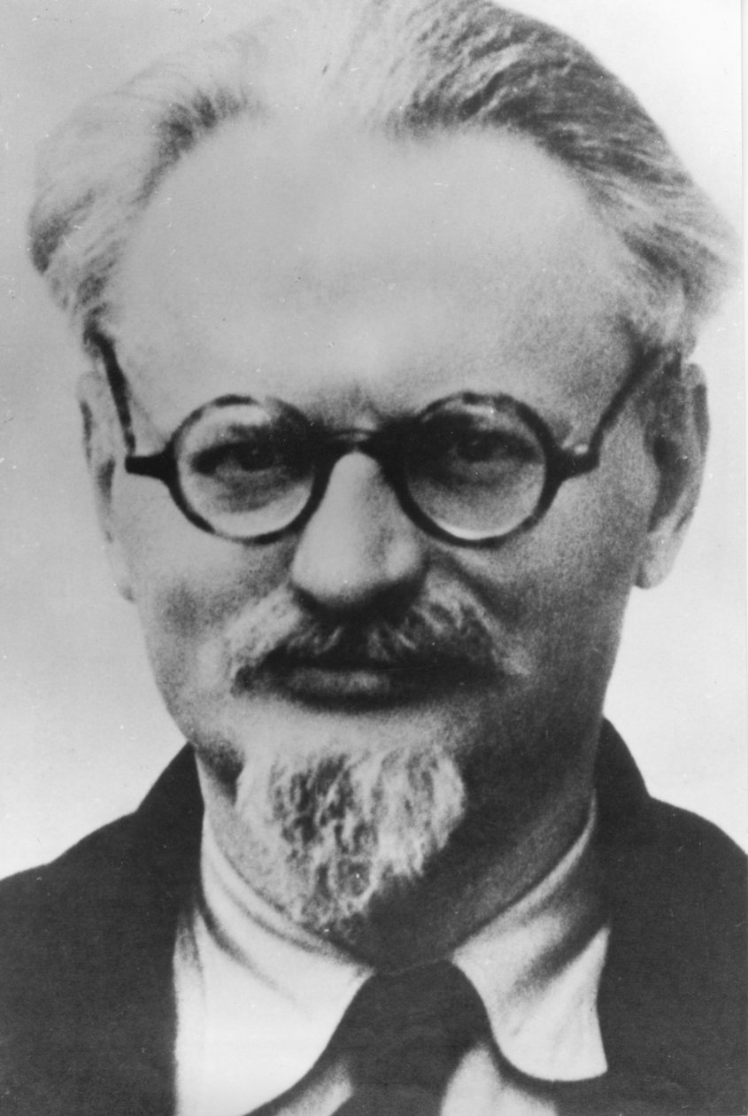 Leon (Lev) Trockij, orosz forradalmár, szovjet kommunista vezető (1879-1940), Mexikóban, 1936, 57 éves, mexikói rendőrportré. alkotó: Unknown