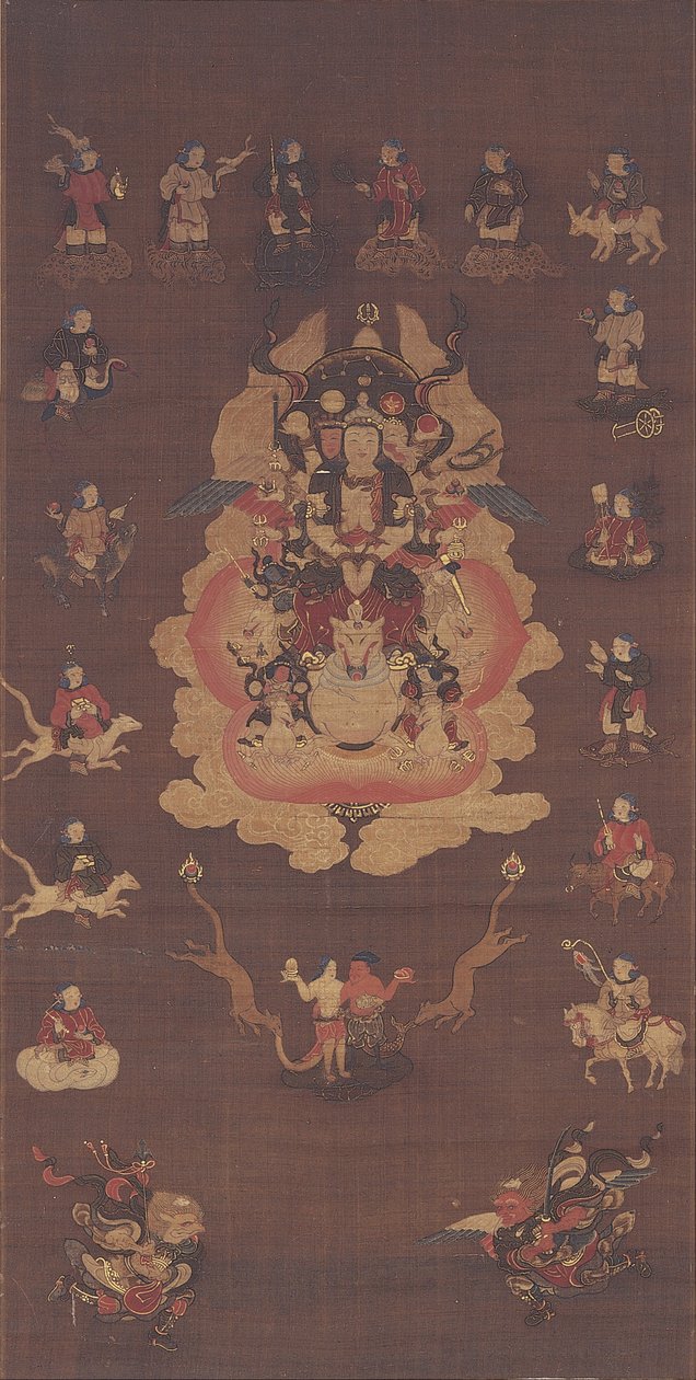 A Dakini-Ten mandala＜Ḍākiṇī＞ alkotó: Unknown