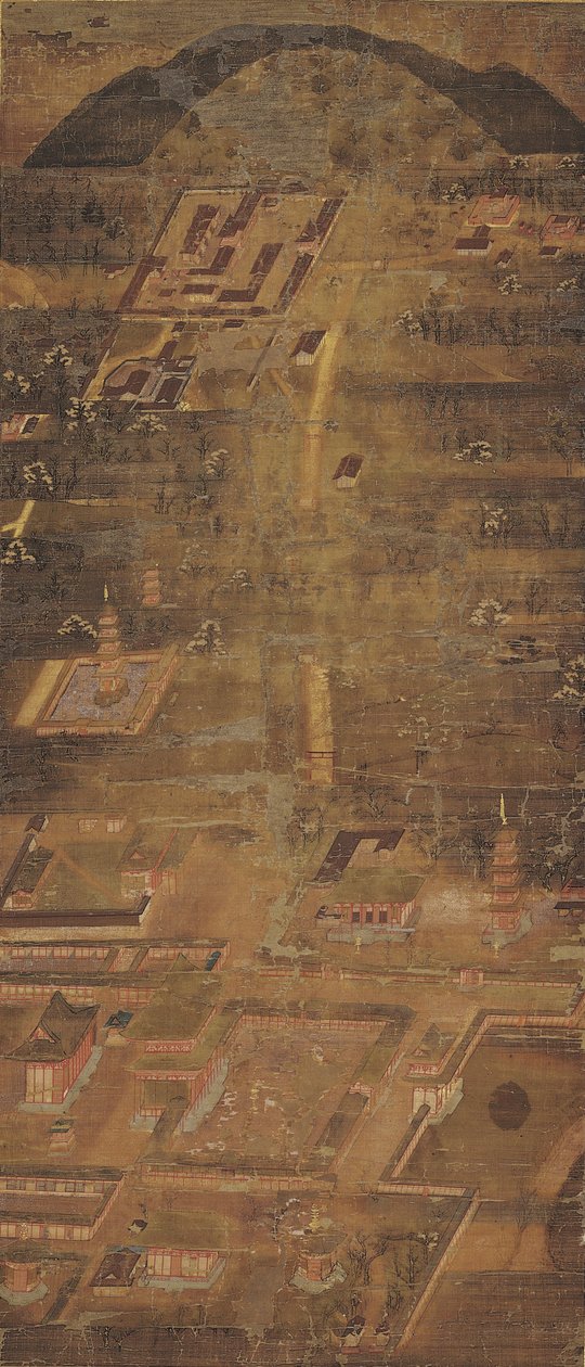 A Kasuga szentély és a Kofuku-ji templom mandalája alkotó: Unknown