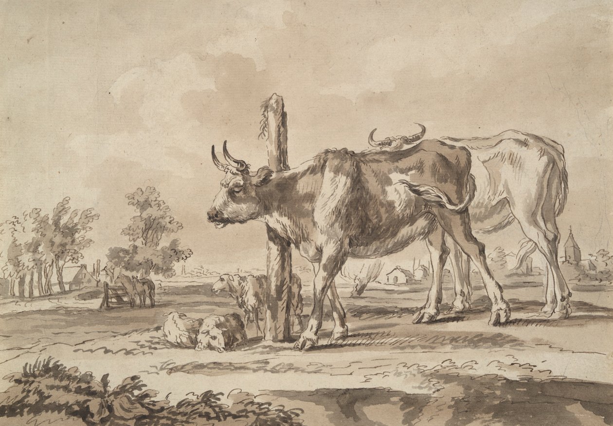 Rét tehenek és juhok alkotó: Unknown
