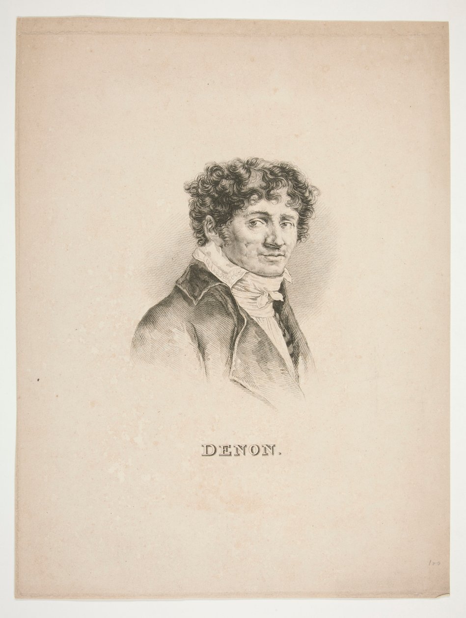 Dominique-Vivant Denon portréja alkotó: Unknown