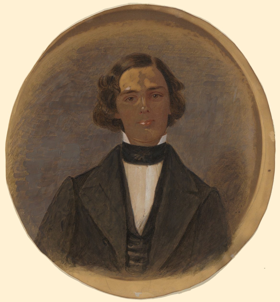 John Pritkin Norton portréja, M. A. 1846 (1822-1852) mezőgazdasági kémia professzor, 1846-1852 alkotó: Unknown