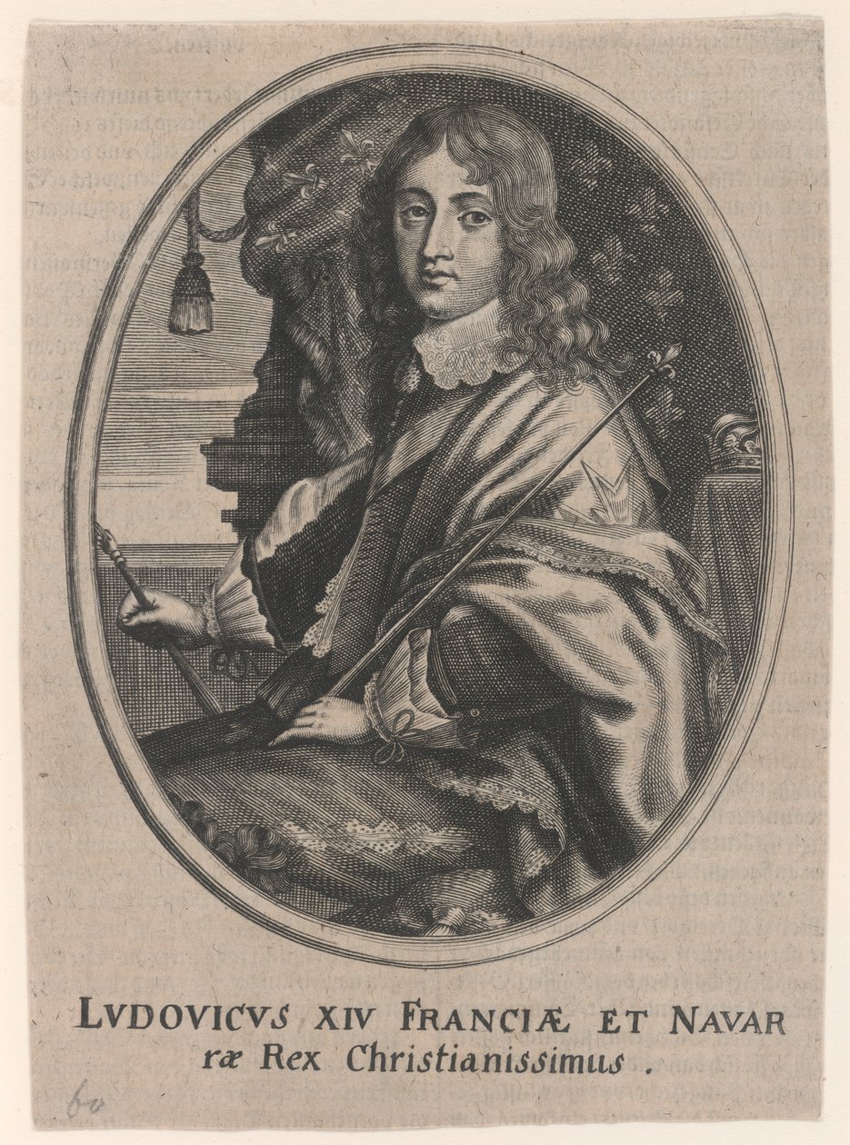 XIV. Lajos, Franciaország és Navarra királyának portréja alkotó: Unknown