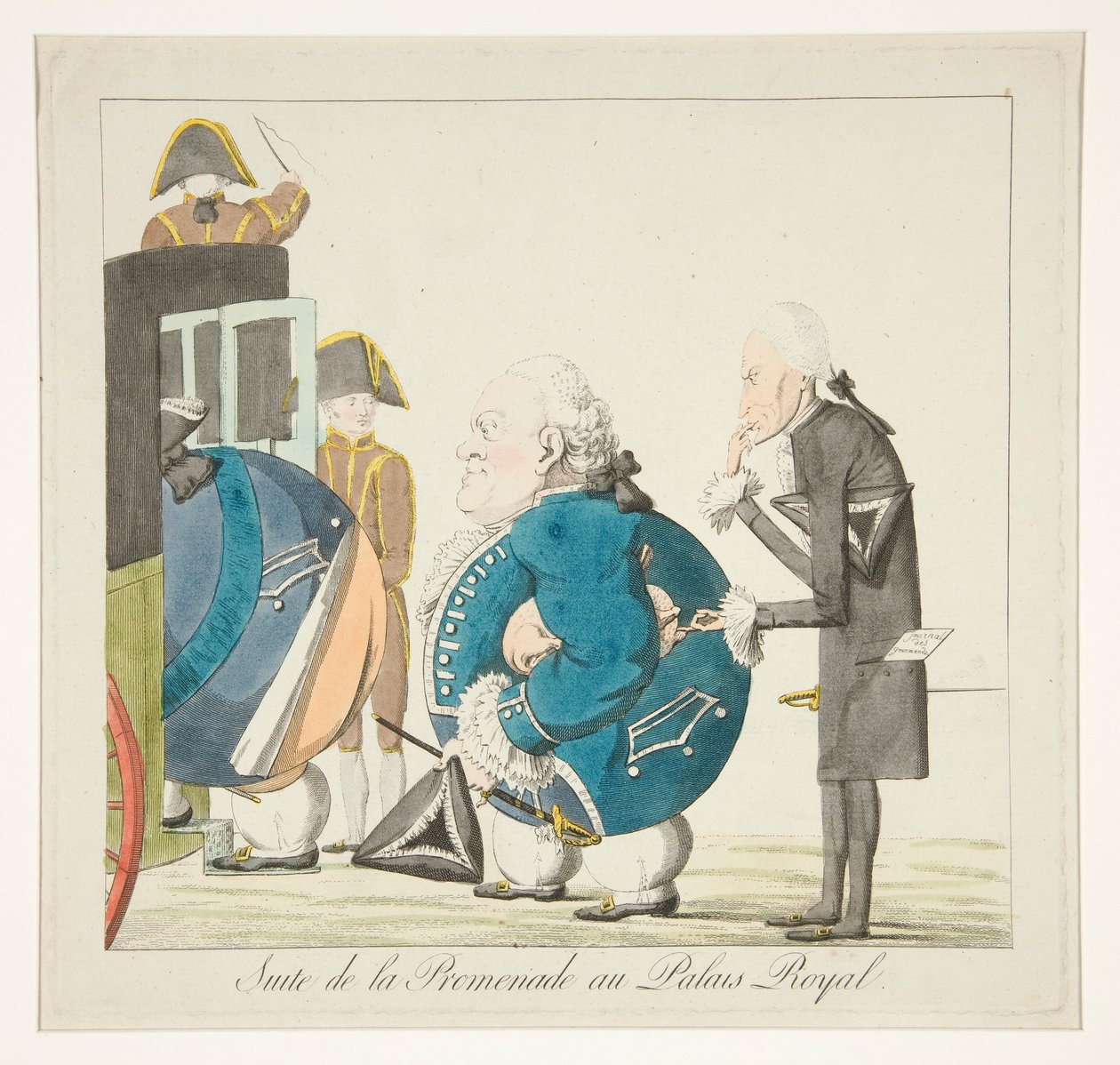 Suite de la Promenade au Palais-Royal (a Palais-Royal sétánya után) alkotó: Unknown