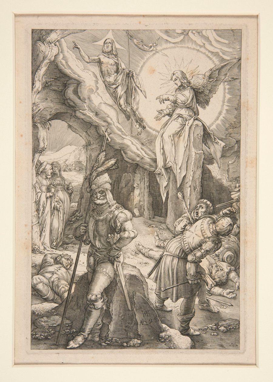 The Resurrection, #12 a 12-es sorozatból - Krisztus szenvedése alkotó: Unknown