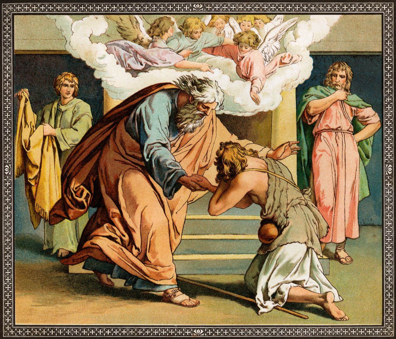 A tékozló fiú visszatérése – Biblia, Újszövetség alkotó: Unknown