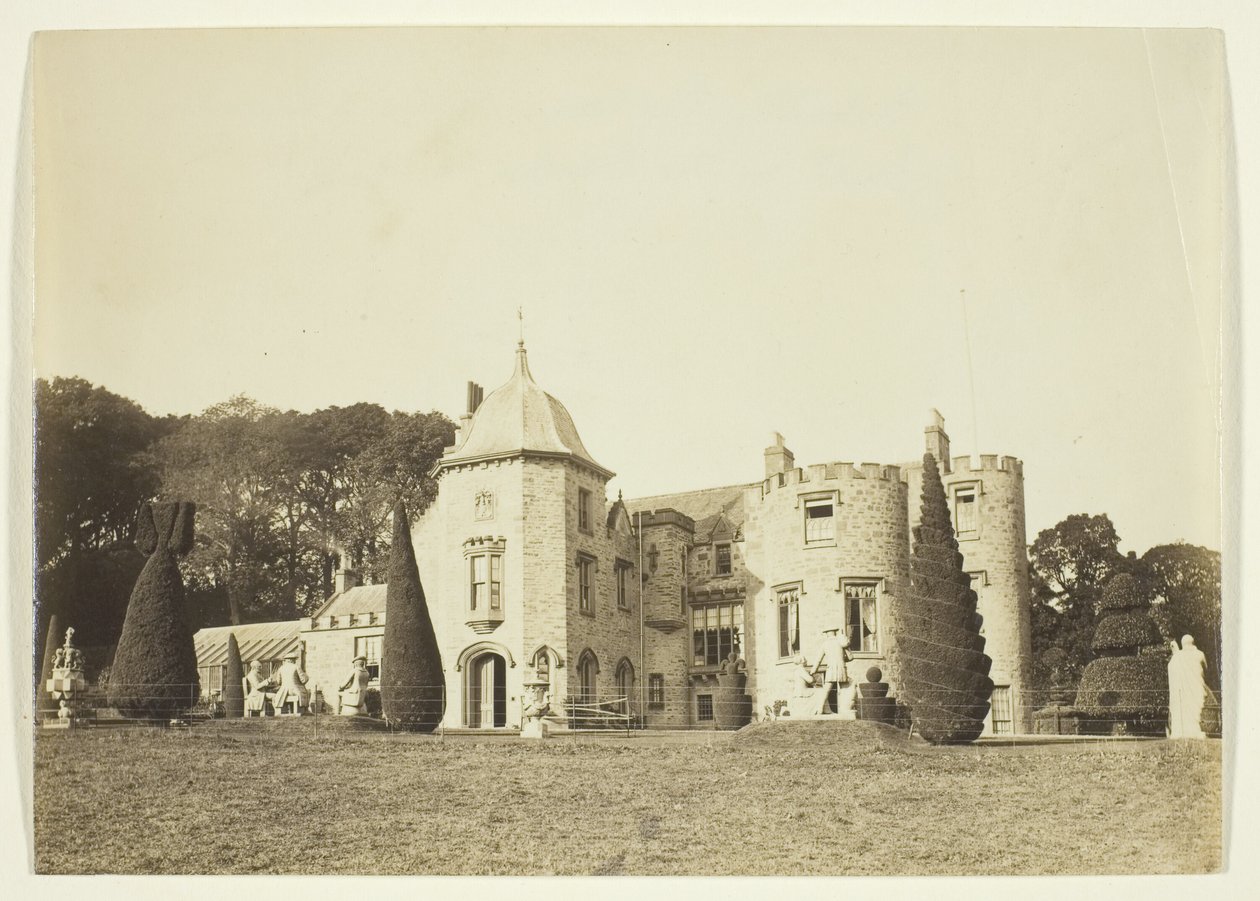Cím nélkül (The Corner House, Norman Shaw építette, oldalnézet) alkotó: Unknown