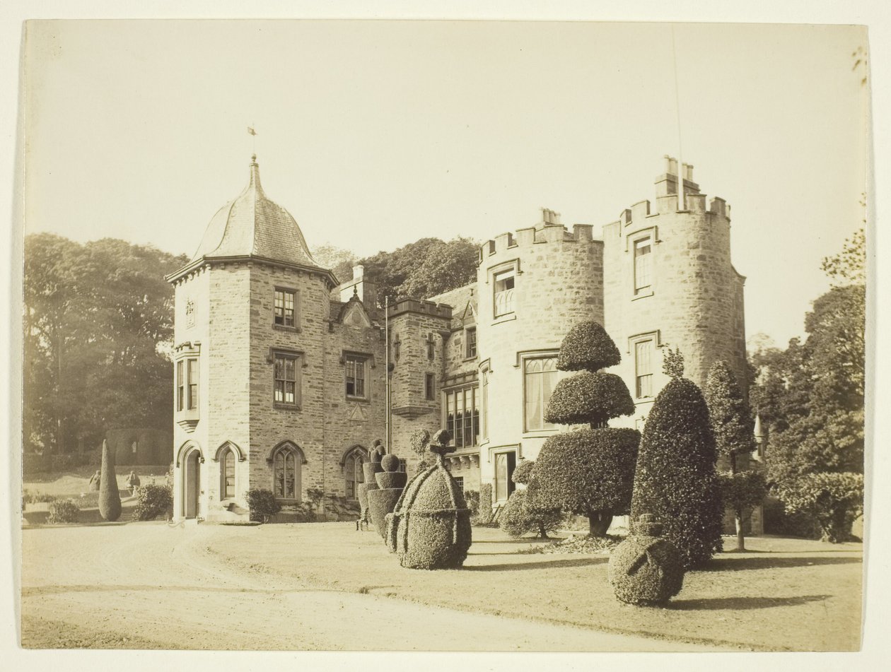 Cím nélkül (The Corner House, építette Norman Shaw, homlokzati nézet) alkotó: Unknown