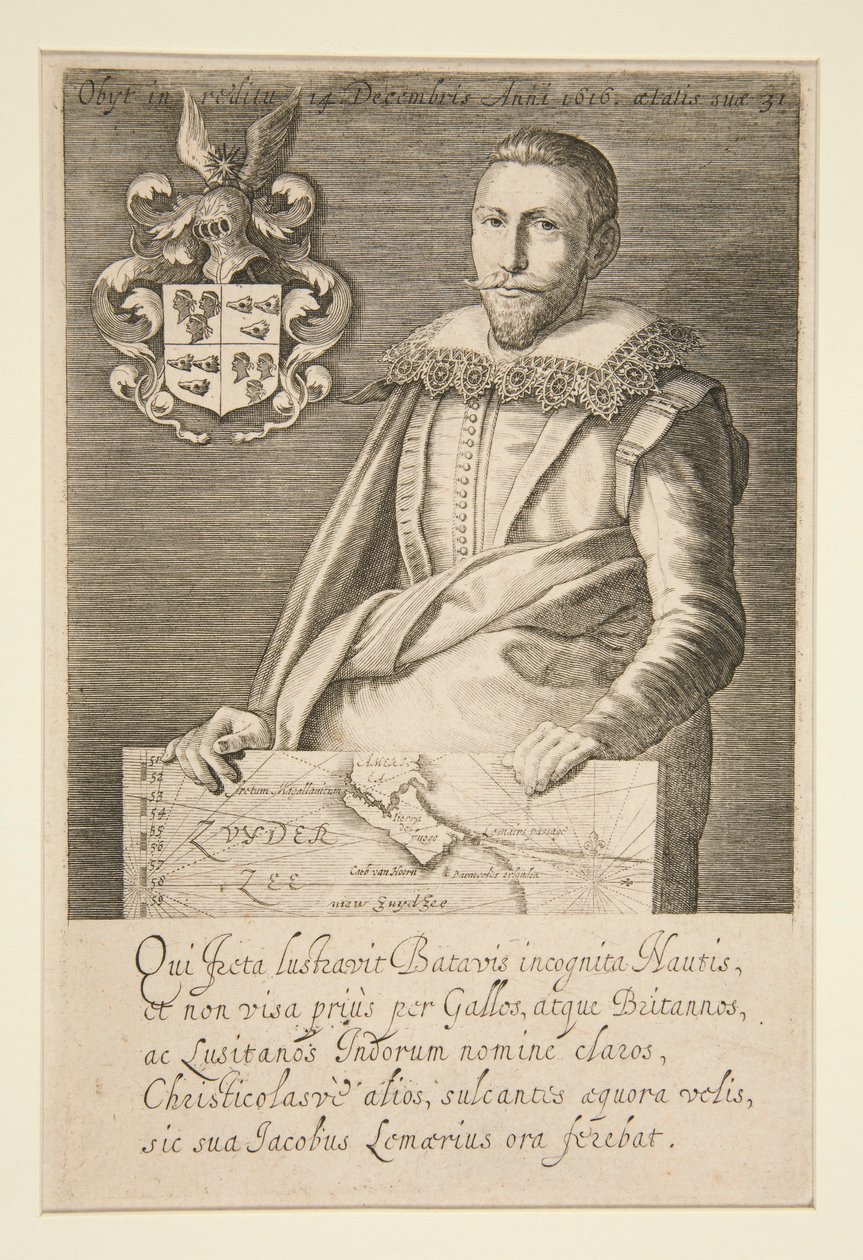 Cím nélkül (Jacob Le Maire portréja, felváltva Jacob le Maire) alkotó: Unknown