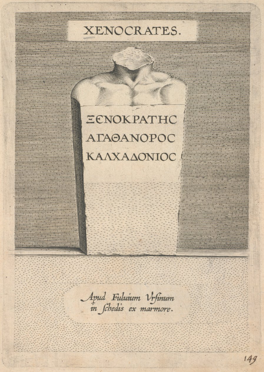 Xenokratész alkotó: Unknown