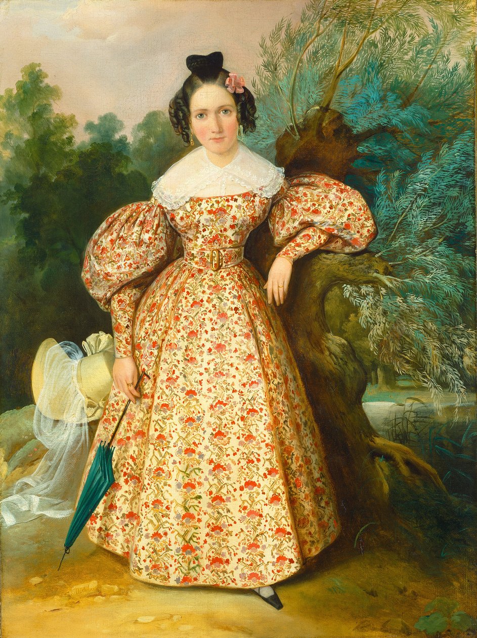 Egy fiatal hölgy portréja alkotó: Unknown 19th Century
