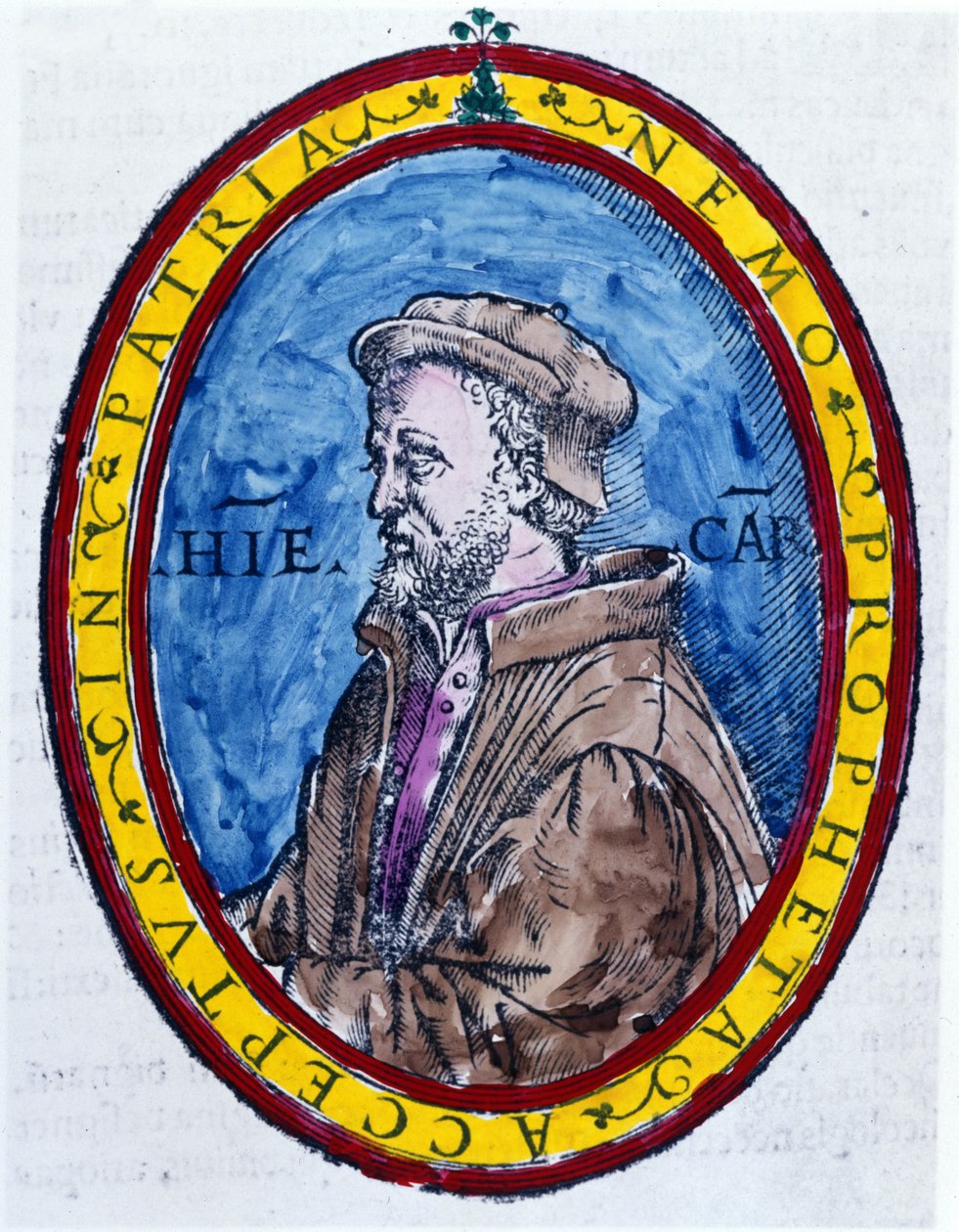 (Cardanus Hieronymus) Jerome Cardan olaszul Gerolamo Cardano, olasz orvos, matematikus, filozófus és asztrológus (Pavia alkotó: Unknown artist
