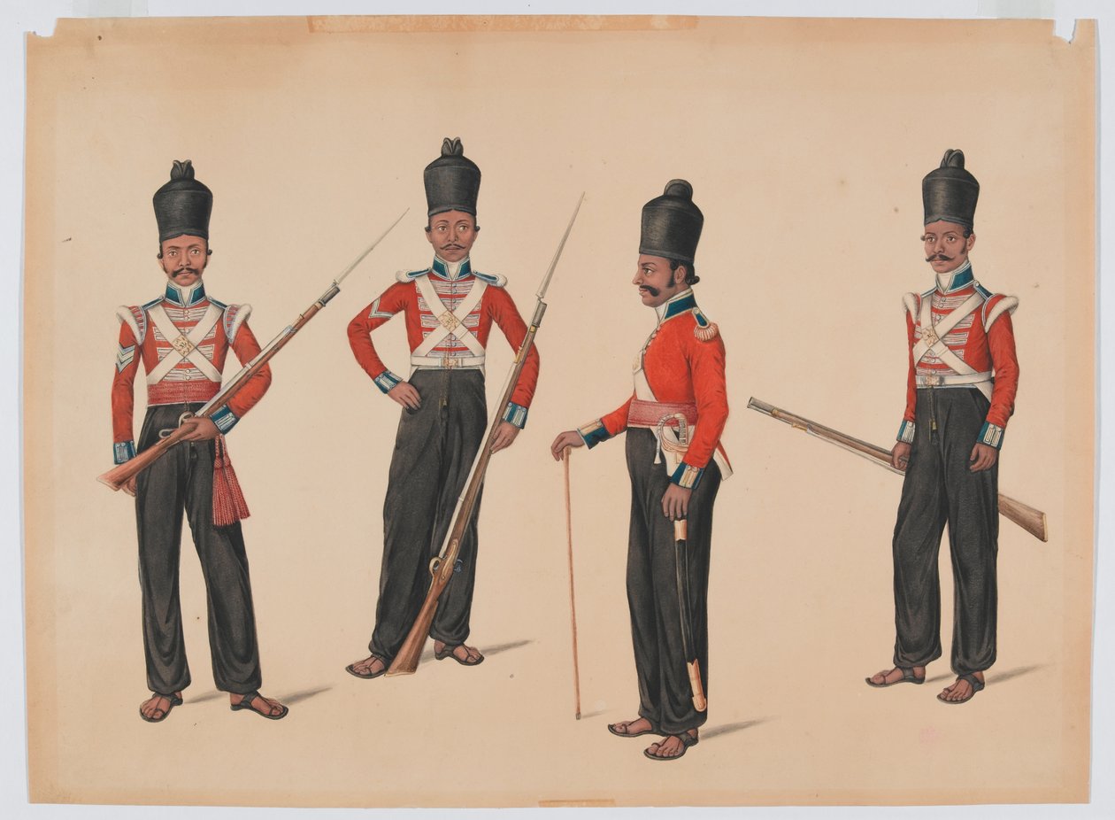 40. Madras bennszülött gyalogság alkotó: Unknown artist