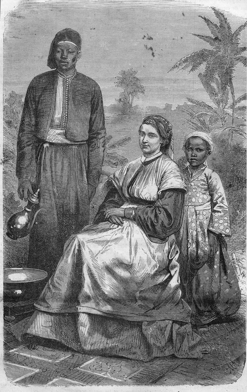 ALEXANDRINE PETRONELLA FRANCINA TINNE (1839 1869). Holland utazó, akit a tuaregek gyilkoltak meg Közép-Afrikában. alkotó: Unknown artist