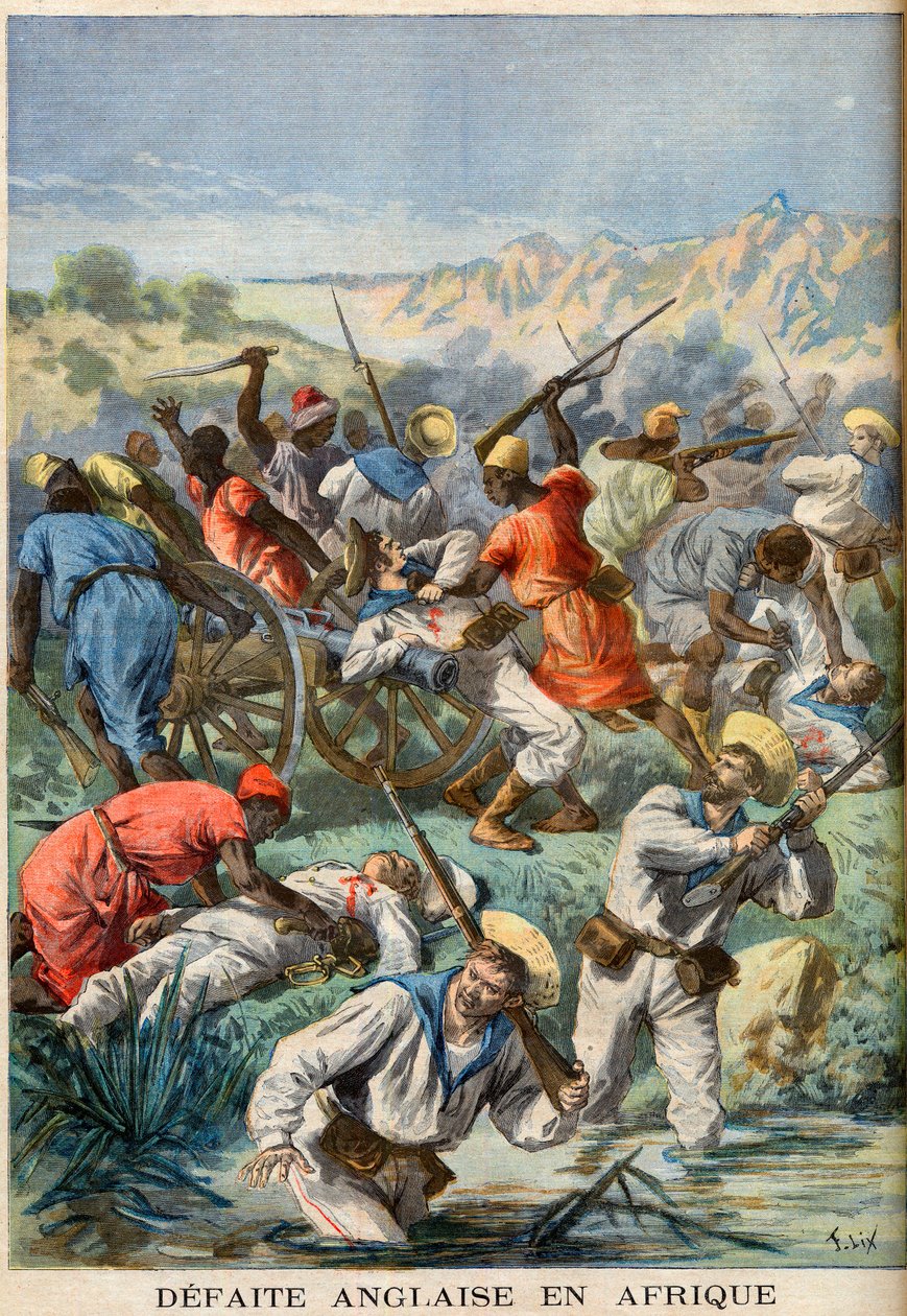 Brit vereség Afrikában alkotó: Unknown Artist