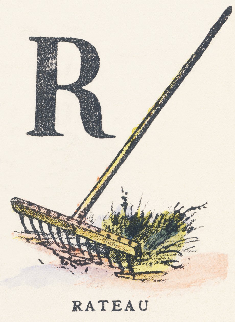 V: gereblye alkotó: Unknown artist