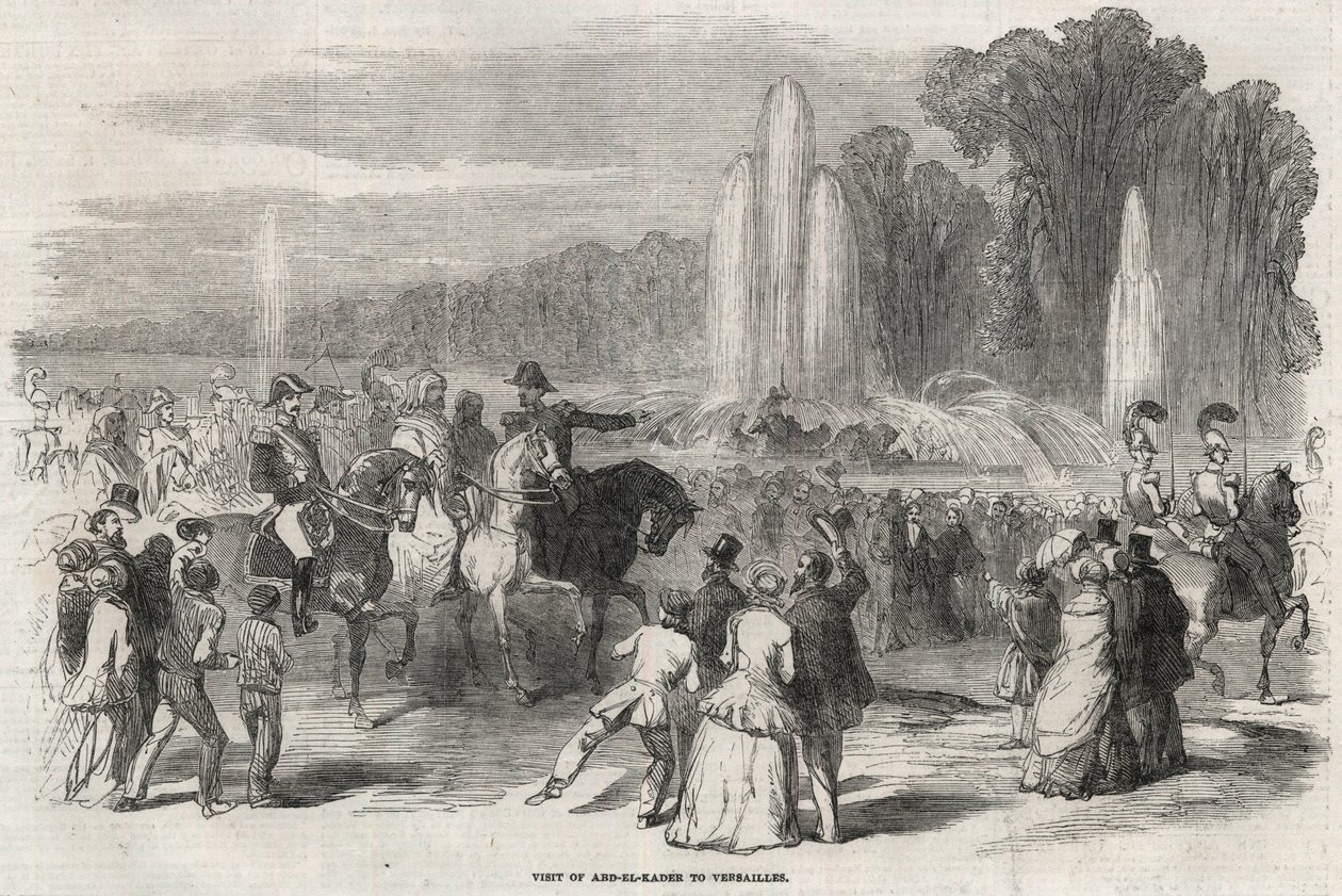 Abd al Qadir (1808-1883), algériai szabadságharcos, Alphonse Henri d