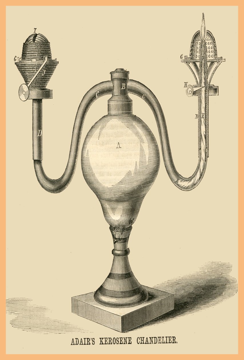 Adairs kerozin csillár alkotó: Unknown Artist
