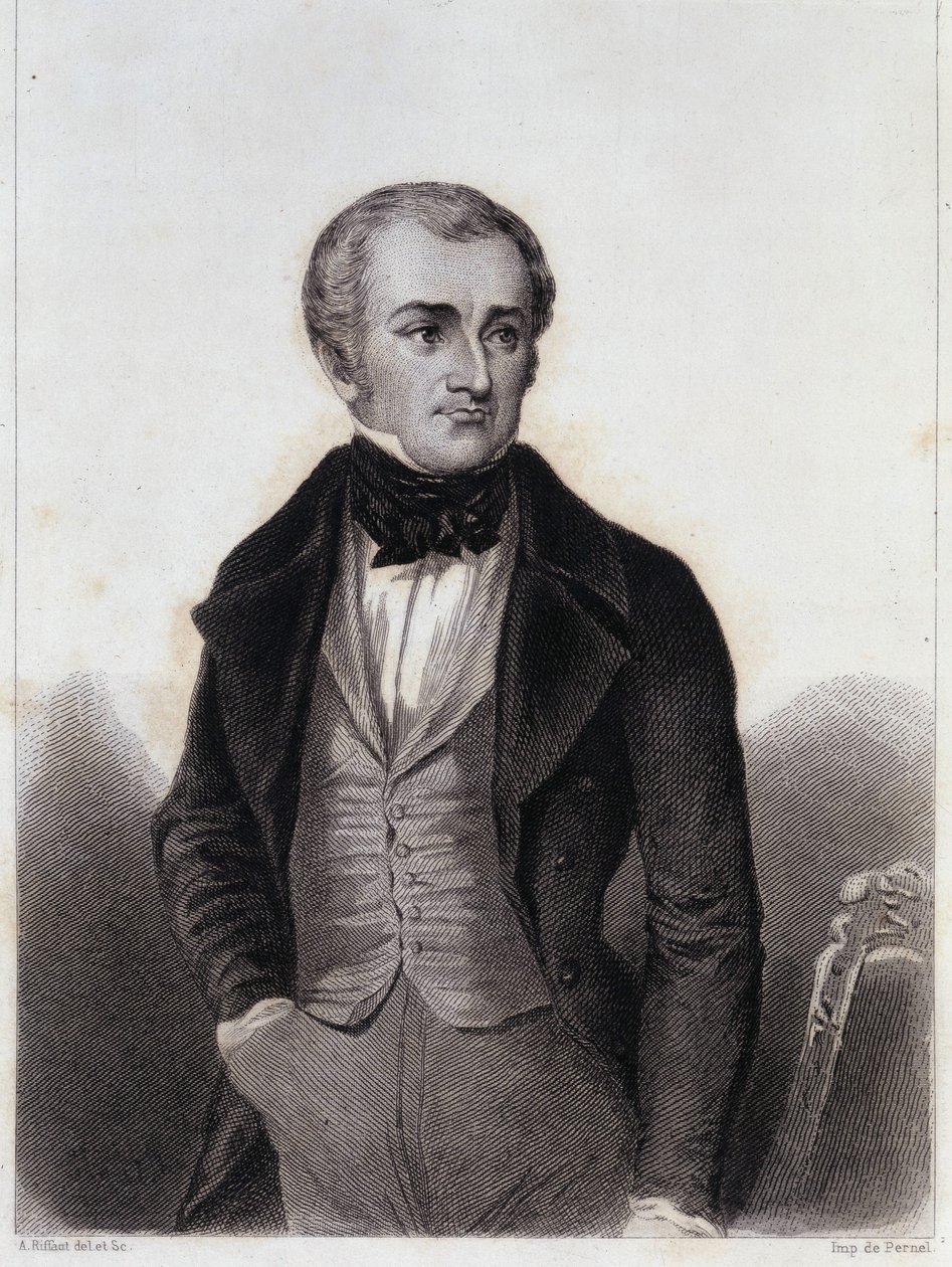 Adolphe Thiers (1797-1877) - metszet „Louis Philippe politikai és magánéletének története” c. alkotó: Unknown artist