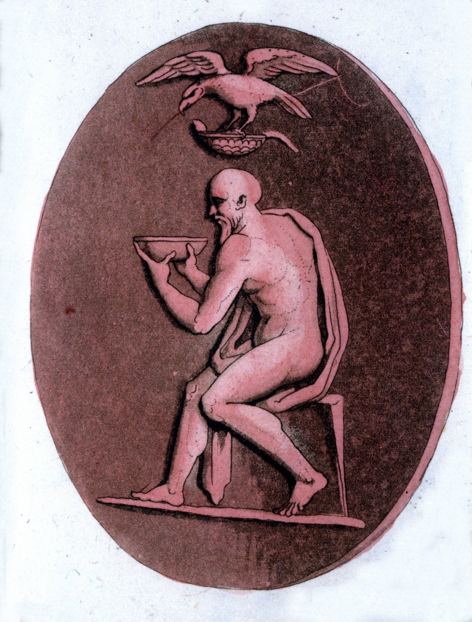 Aiszkhülosz (kb. ie 525-456), görög tragikus költő. alkotó: Unknown artist