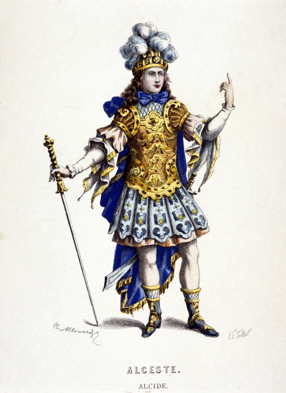 Alcide Jean Baptiste Lully (Giovanni Battista Lulli) (1632-1687) „” Alceste (vagy Le Triomphe d