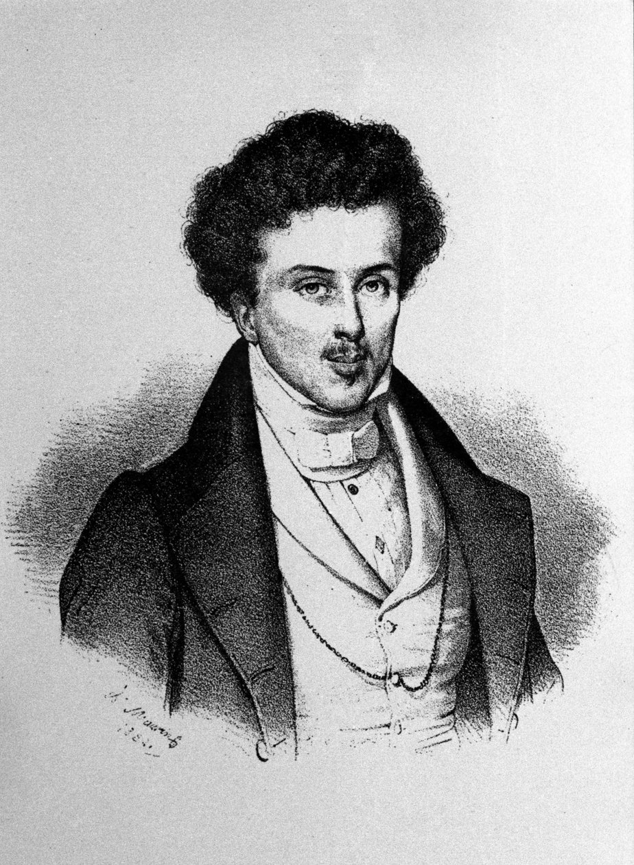 Alexandre Dumas huszonkilenc évesen, metszet 1884 körül. alkotó: Unknown artist