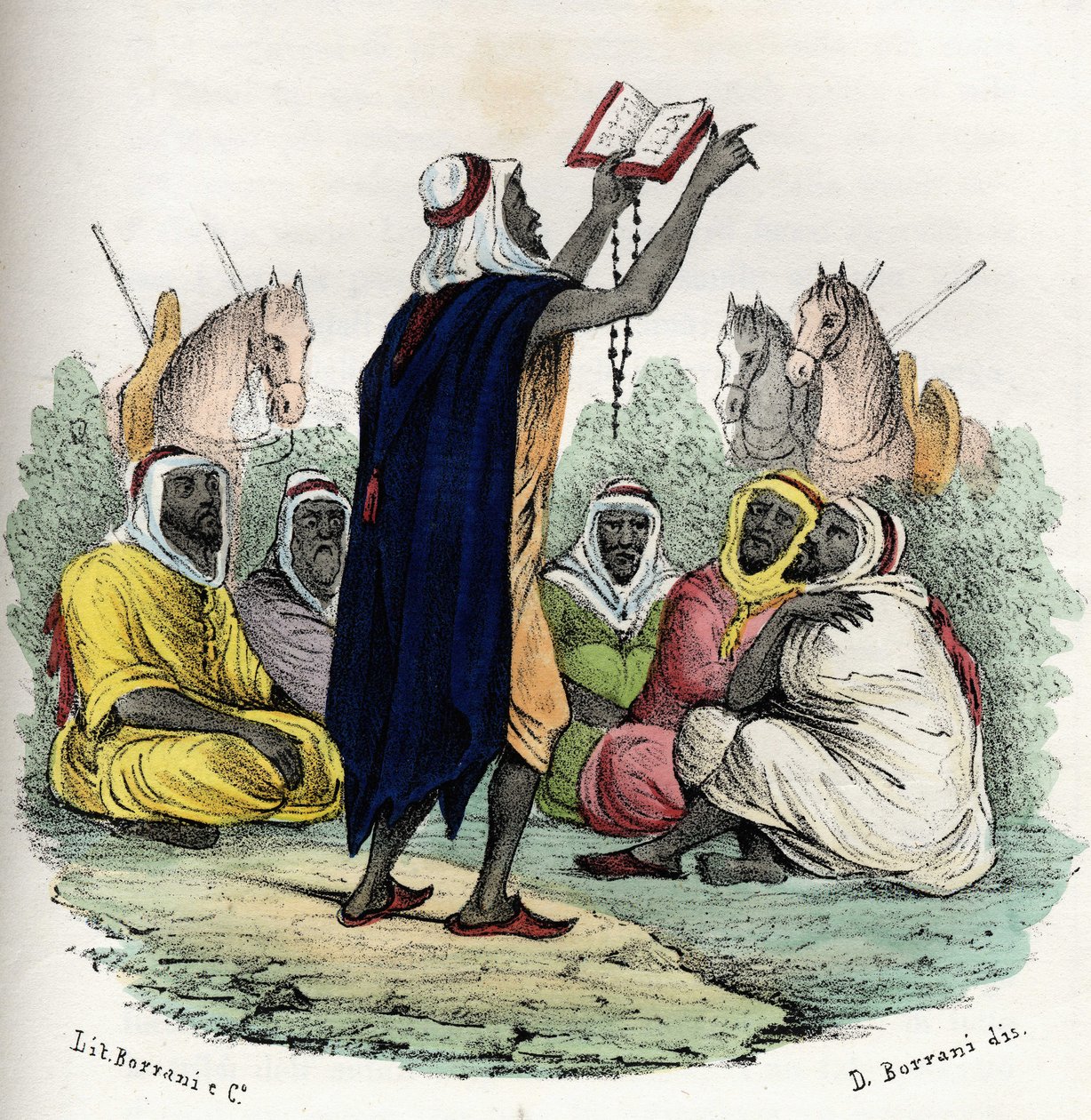 Algéria. Abd el Kader emír (Abd-el-Kader vagy ibn Muhyi al-Din al-Hasani (al Din al-Hasani) (1808-1883) az első dzsihádra (szent háborúra) szólított fel 1832-ben. A „Storia d