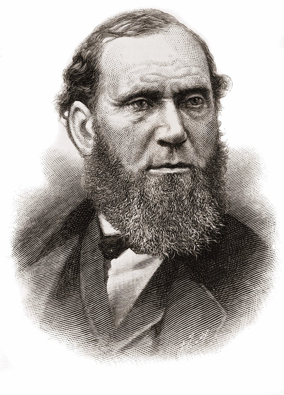 Allan Pinkerton (1819-1884), skót származású amerikai nyomozó. alkotó: Unknown artist