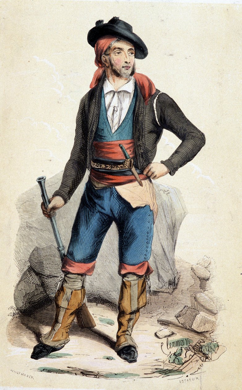 andalúz csempész (jelmez) alkotó: Unknown artist