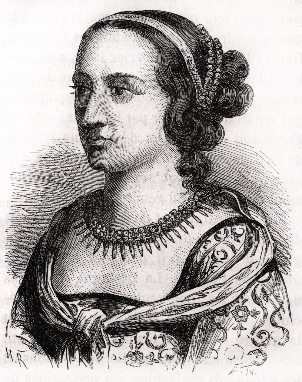 Franciaországi Anna, Beaujeu hölgye (1461-1522). alkotó: Unknown artist