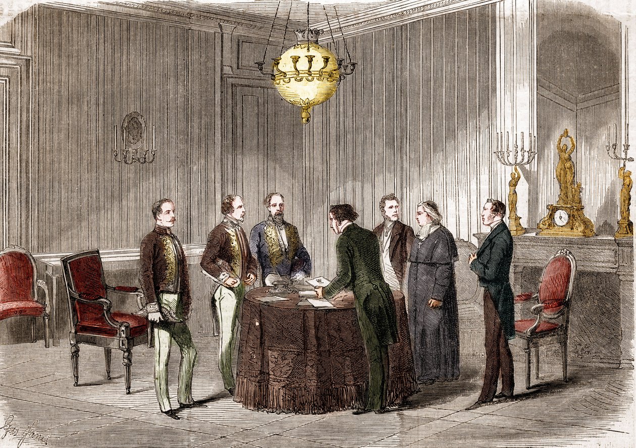 Savoyát Franciaországhoz csatolták alkotó: Unknown artist