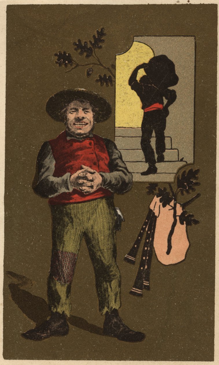Névtelen kromolitográfia, 19. század vége. alkotó: Unknown artist